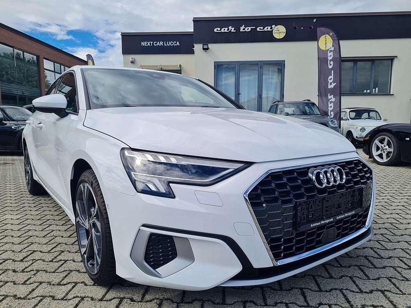 Usata Audi A3 Advanced 110 CV (80 kW) 2024 Bianco Berlina
