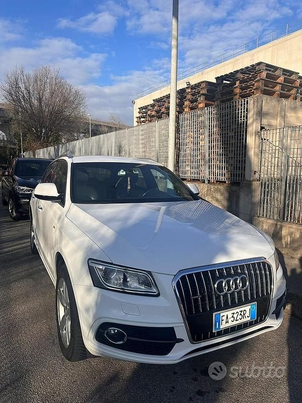 Usata Audi Q5 S-Line 190 CV (139 kW) 2015 Bianco SUV