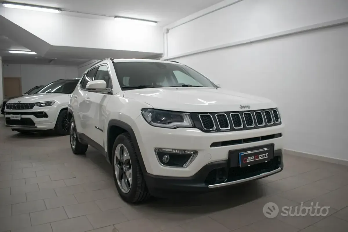 Usata Jeep Compass Limited 120 CV (88 kW) 2018 Bianco SUV