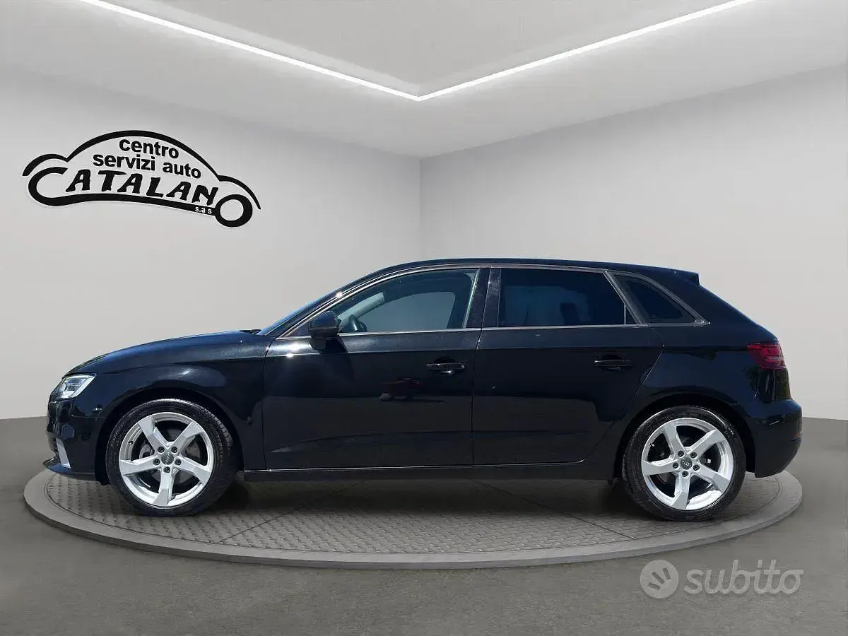 Usata Audi A3 Sport 116 CV (85 kW) 2018 Nero Berlina