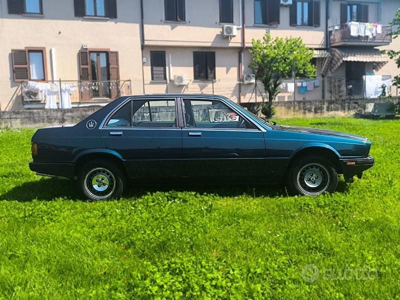 Usata Maserati Biturbo 184 CV (135 kW) 1991 Verde Berlina