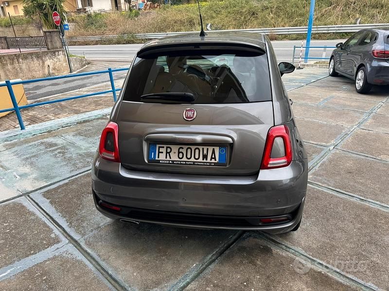 Usata Fiat 500 S 95 CV (69 kW) 2018 Grigio Utilitaria