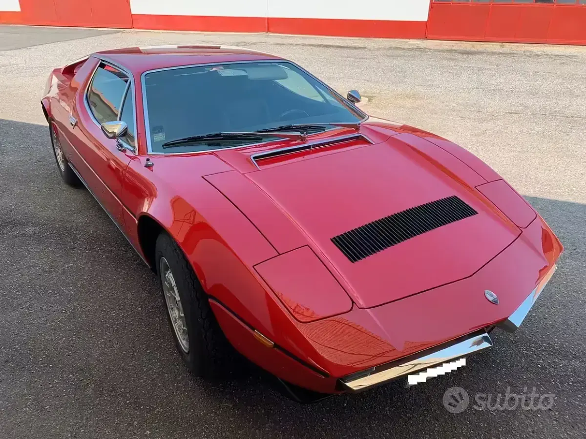 Usata Maserati Merak 208 CV (152 kW) 1970 Rosso Coupé