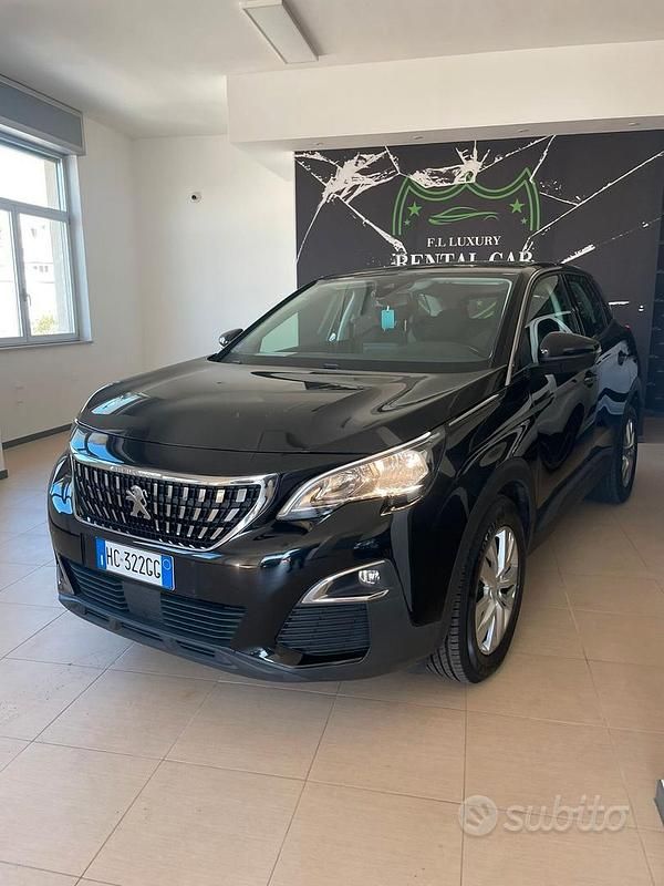 Usata Peugeot 3008 Allure 131 CV (96 kW) 2018 Nero SUV