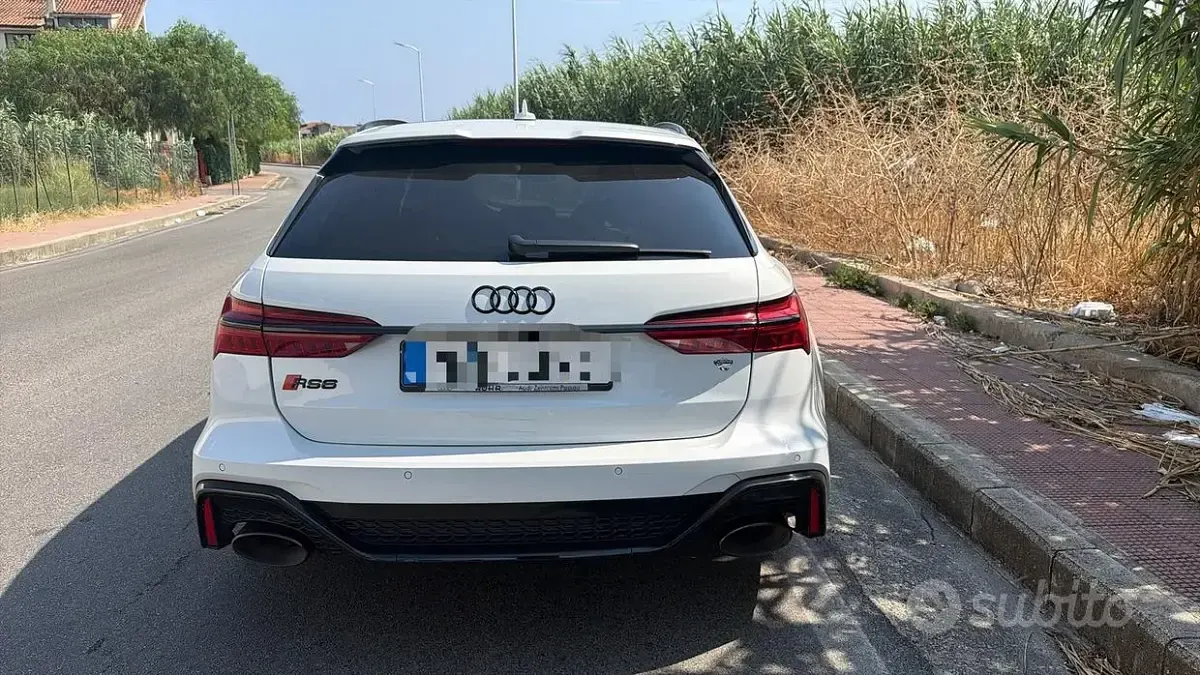 Usata Audi RS6 2021 Bianco Station wagon