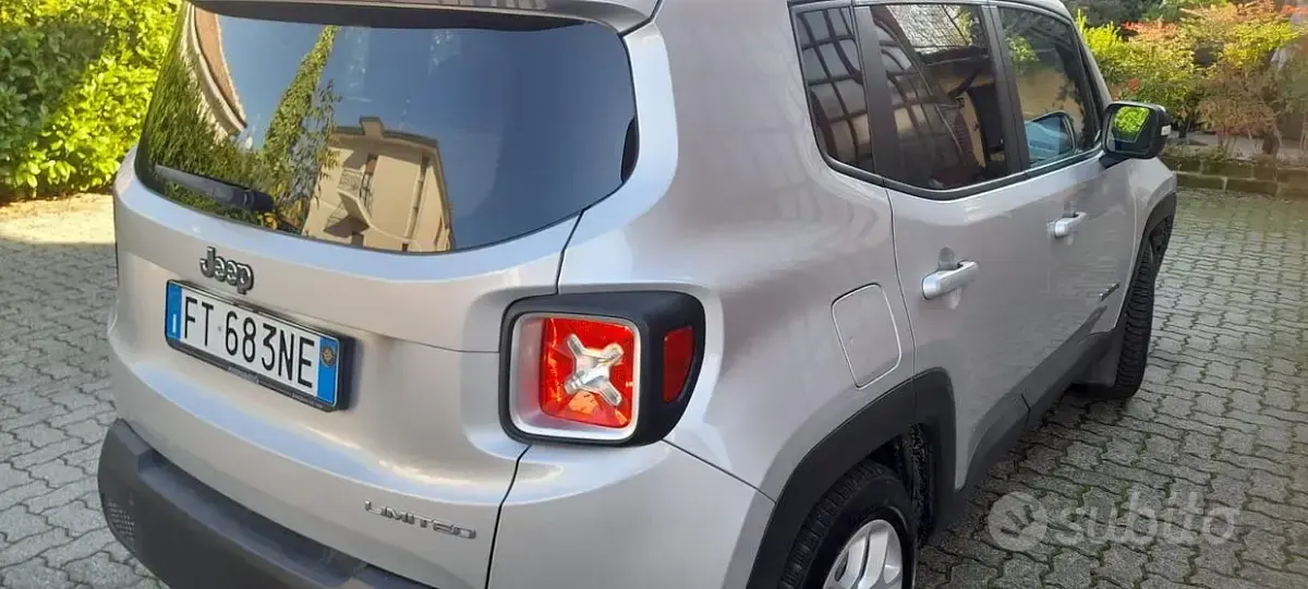 Usata Jeep Renegade 140 CV (102 kW) 2019 Grigio SUV