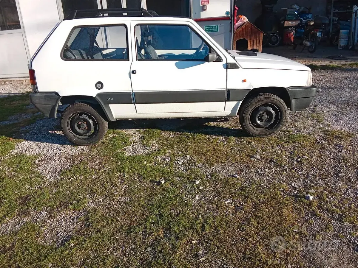 Usata Fiat Panda 4x4 68 CV (50 kW) 2008 Bianco Utilitaria