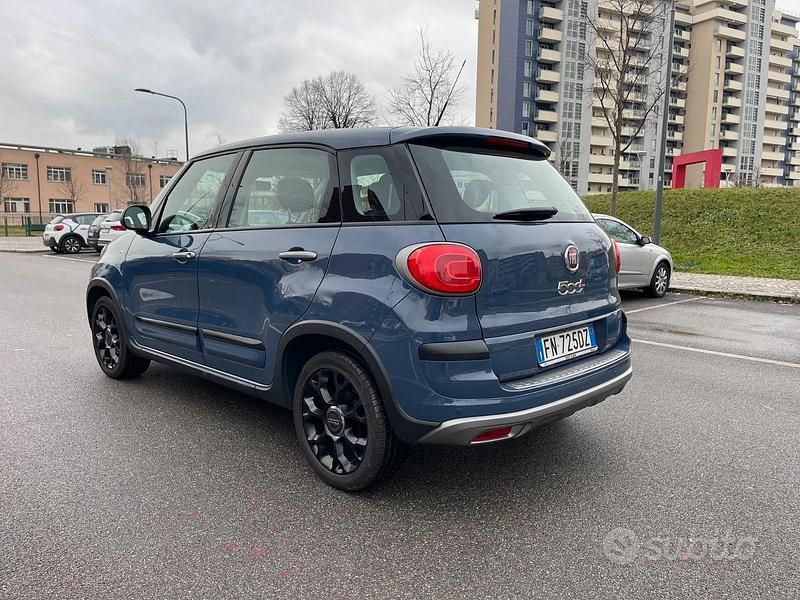 Usata Fiat 500L Cross 95 CV (69 kW) 2018 Blu Monovolume