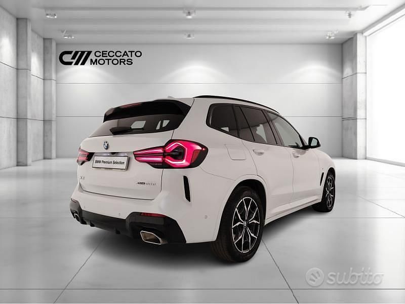 Usata BMW X3 M Sport 2022 Bianco SUV