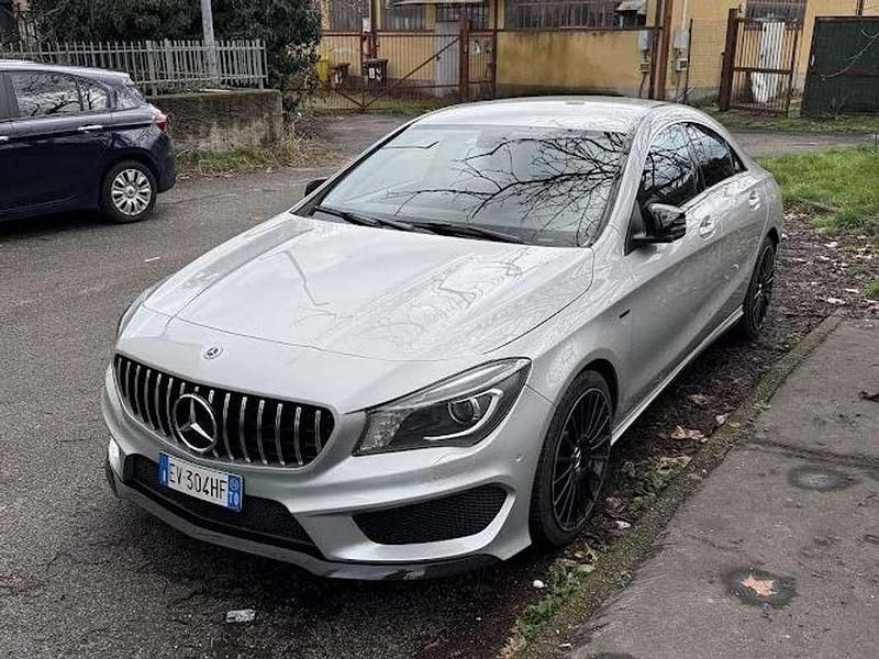 Usata Mercedes CLA220 170 CV (125 kW) 2014 Argento Berlina
