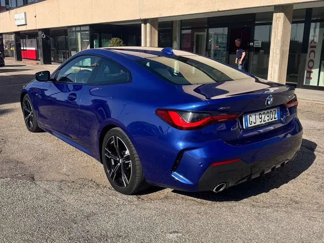 Usata BMW 430 M Sport 286 CV (210 kW) 2022 Blu/azzurro Coupé