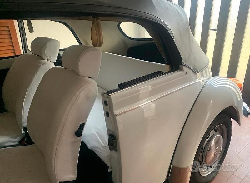 Usata VW Beetle Cabriolet 1970 Bianco Cabrio
