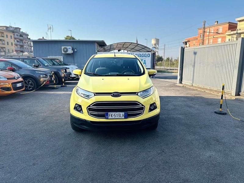 Usata Ford Ecosport Titanium S 95 CV (69 kW) 2017 Giallo SUV