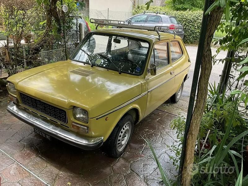Usata Fiat 127 1970 Giallo Utilitaria