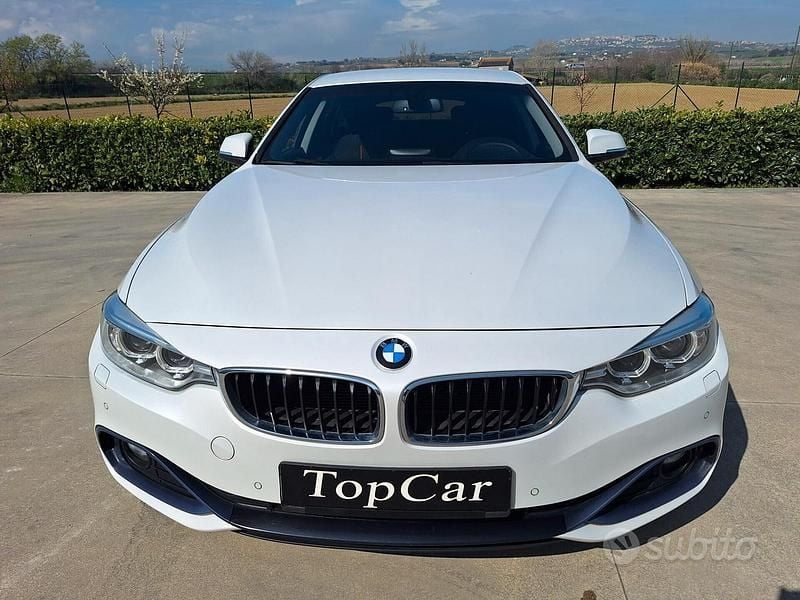 Begagnad BMW 418 M Sport 150 HK (110 kW) 2017 Vit Sportkupé