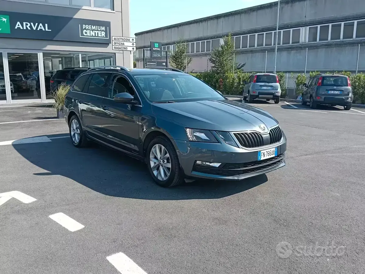 Usata Skoda Octavia G-TEC Ambition 110 CV (80 kW) 2018 Grigio Station wagon