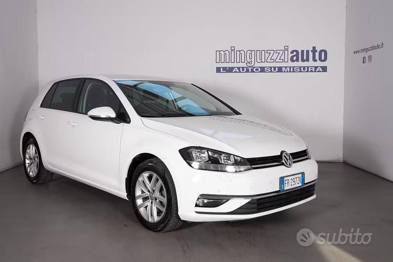 Usata VW Golf VII Comfortline 150 CV (110 kW) 2017 Bianco Berlina