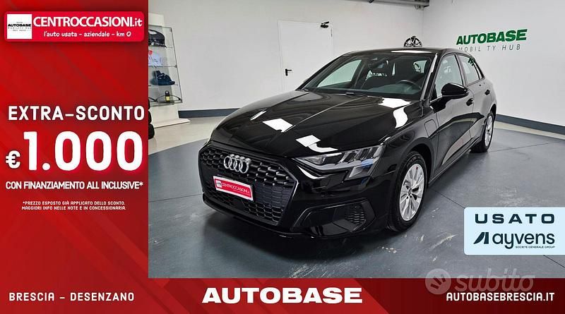 Usata Audi A3 Business 150 CV (110 kW) 2022 Nero Berlina