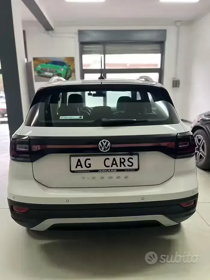Usata VW T-Cross Style 95 CV (69 kW) 2020 Bianco SUV