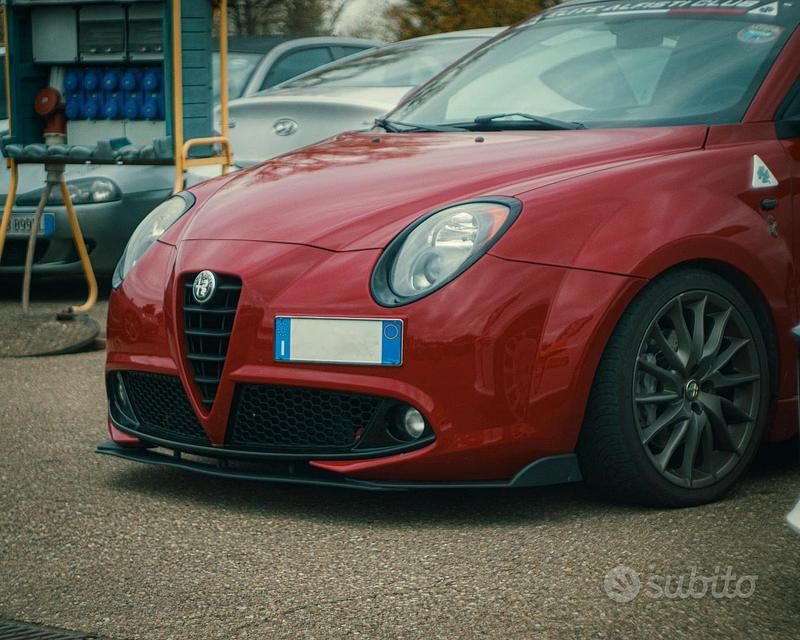 Usata Alfa Romeo MiTo Quadrifoglio Verde 170 CV (125 kW) 2011 Rosso Utilitaria