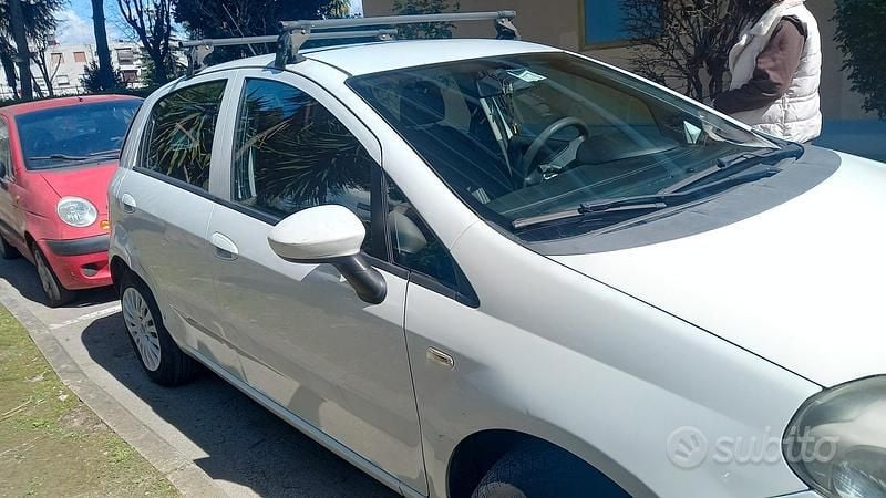 Usata Fiat Punto Evo 2009 Bianco Utilitaria