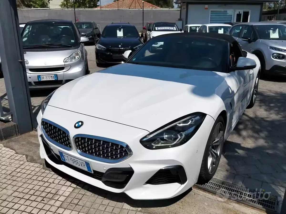 Usata BMW Z4 M Sport 197 CV (144 kW) 2019 Bianco Cabrio