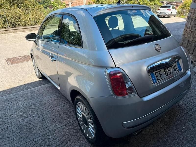 Usata Fiat 500 Lounge 69 CV (50 kW) 2010 Argento Berlina