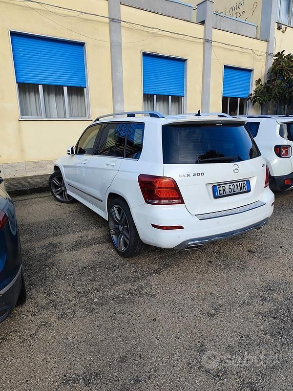 Usata Mercedes GLK200 150 CV (110 kW) 2013 Bianco SUV