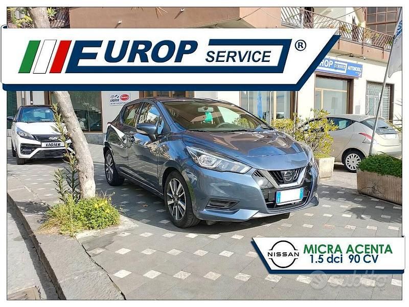 Usata Nissan Micra Acenta 90 CV (66 kW) 2017 Berlina