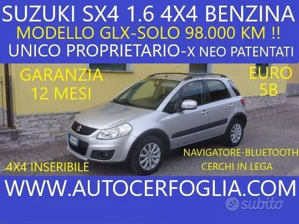 Usata Suzuki SX4 GLX 120 CV (88 kW) 2013 SUV
