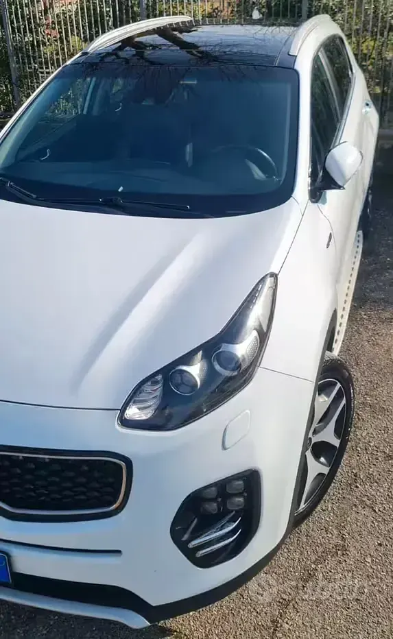 Usata Kia Sportage GT-Line 116 CV (85 kW) 2016 Bianco SUV