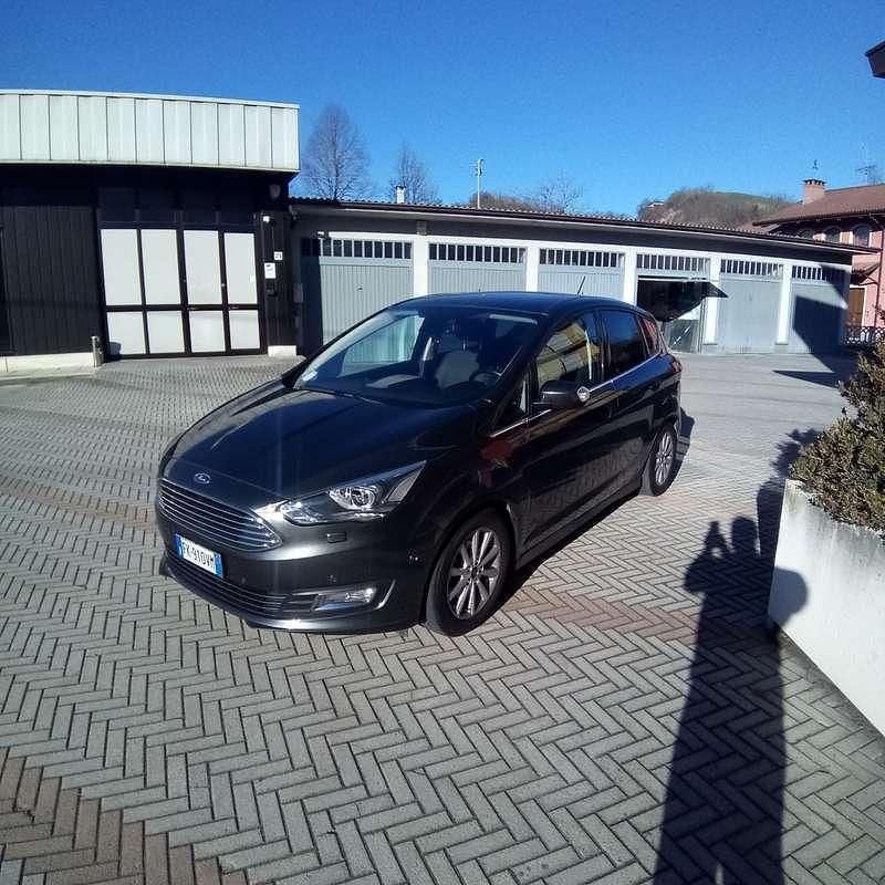 Usata Ford C-MAX Titanium 125 CV (91 kW) 2017 Grigio Monovolume