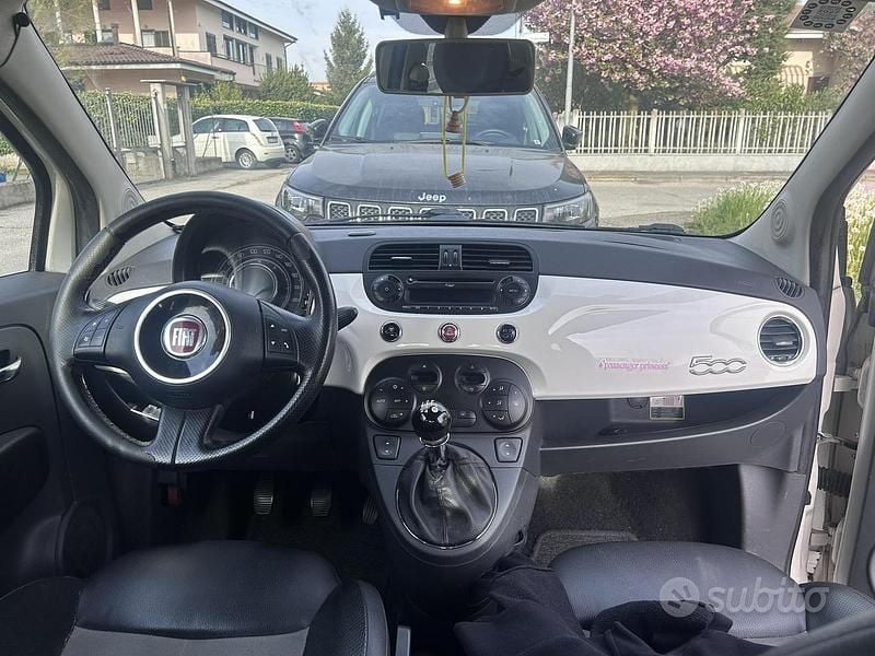 Occasion Fiat 500 75 ch (55 kW) 2009 Blanc Cabriolet