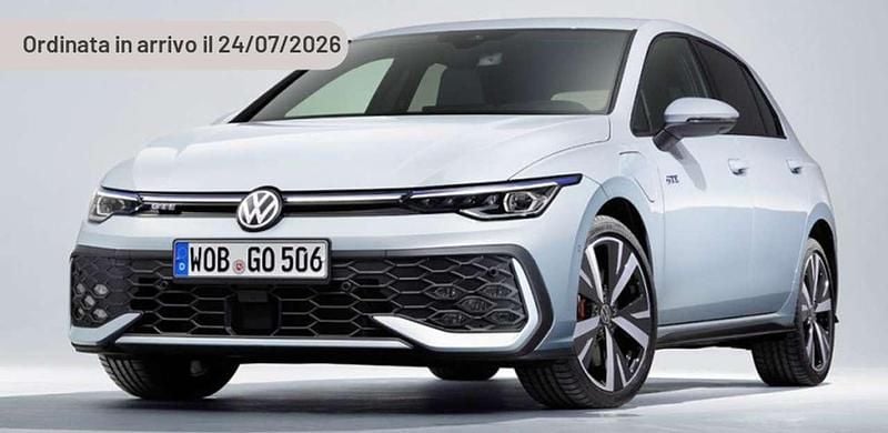Nuova VW Golf VIII GTE 272 CV (200 kW) 2025 Argento Berlina