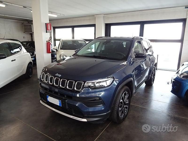 Usata Jeep Compass Limited 190 CV (139 kW) 2022 Blu/azzurro SUV