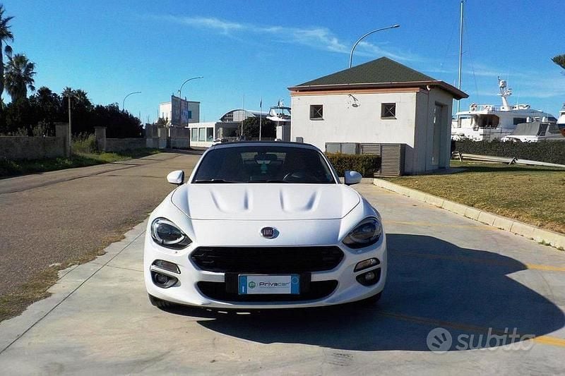 Usata Fiat 124 Spider Lusso 2016 Bianco Cabrio
