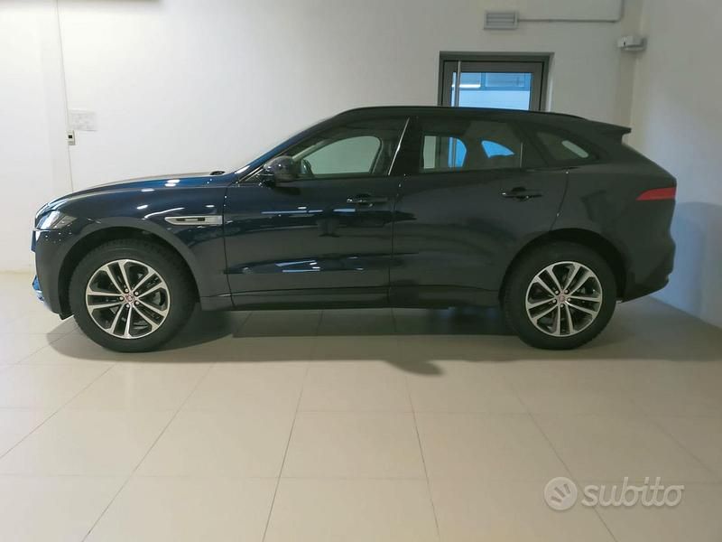 Usata Jaguar F-Pace R-Sport 2017 Blu SUV