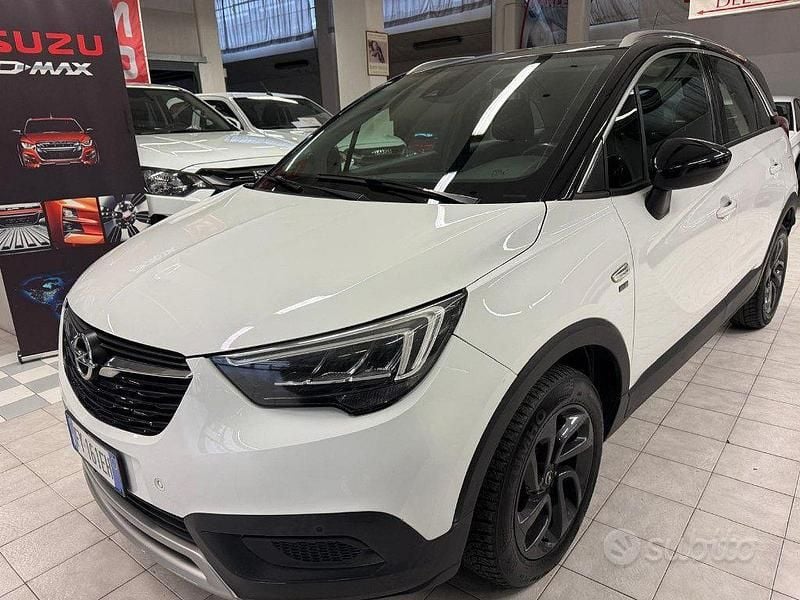 Usata Opel Crossland X 102 CV (75 kW) 2019 Bianco SUV