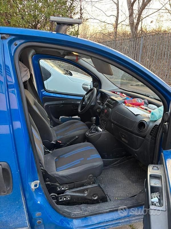 Usata Fiat Fiorino 78 CV (57 kW) 2012 Blu Monovolume