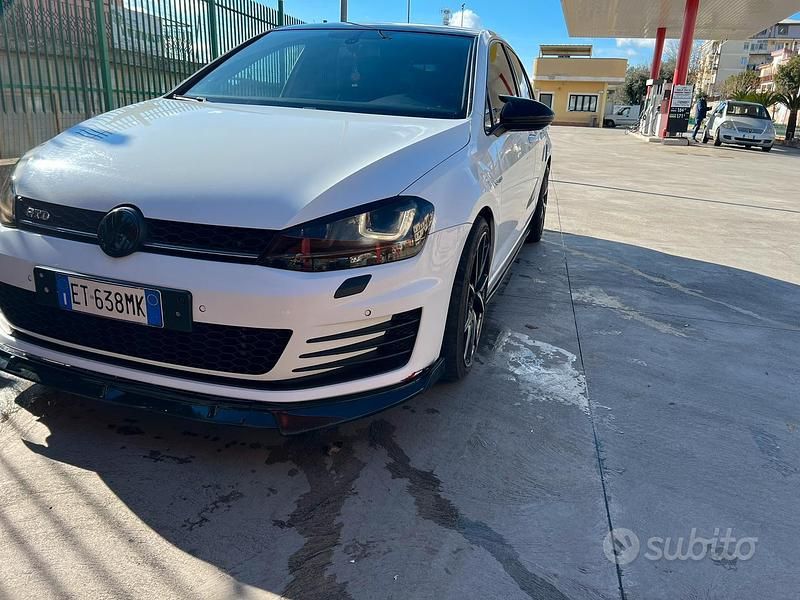 Usata VW Golf VII GTD 2014 Bianco Utilitaria