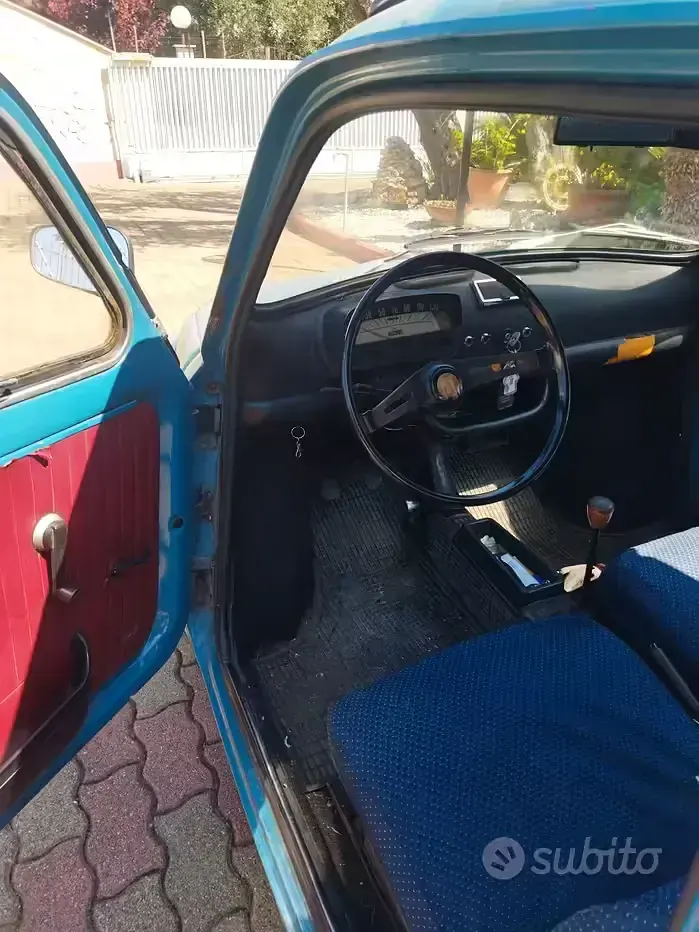 Usata Fiat 500 1970 Bluazzurro Utilitaria