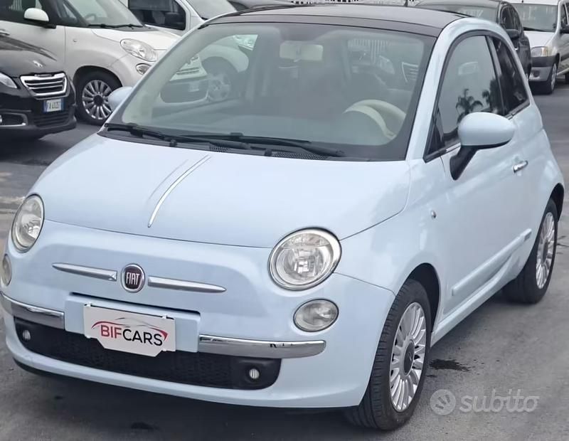 Usata Fiat 500 Sport 100 CV (73 kW) 2008 Blu Berlina