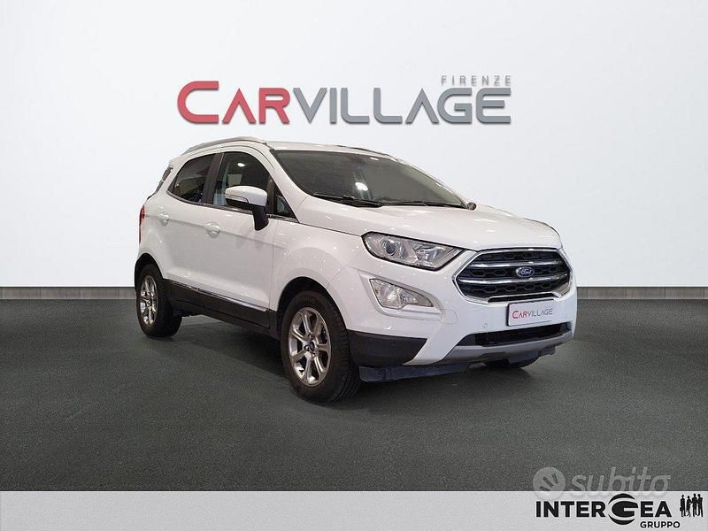 Usata Ford Ecosport Titanium S 125 CV (91 kW) 2019 Bianco SUV