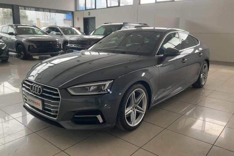 Usata Audi A5 Sportback Sport 190 CV (139 kW) 2019 Grigio Utilitaria