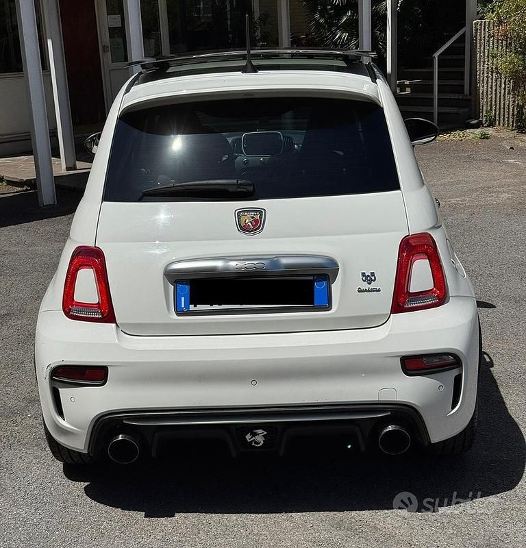 Usata Abarth 595 Turismo 160 CV (117 kW) 2017 Bianco Coupé