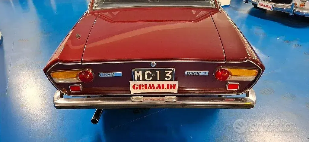 Käytetty Lancia Fulvia 91 HP (66 kW) 1970 Punainen Coupe - kaksiovinen