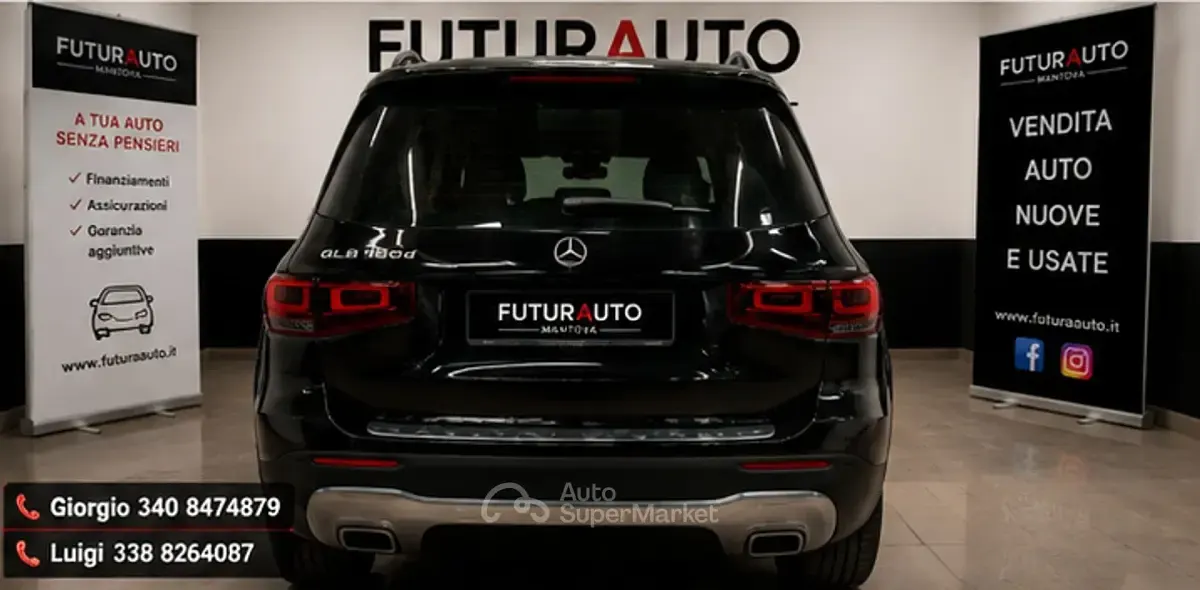 Usata Mercedes GLB180 116 CV (85 kW) 2023 Nero SUV