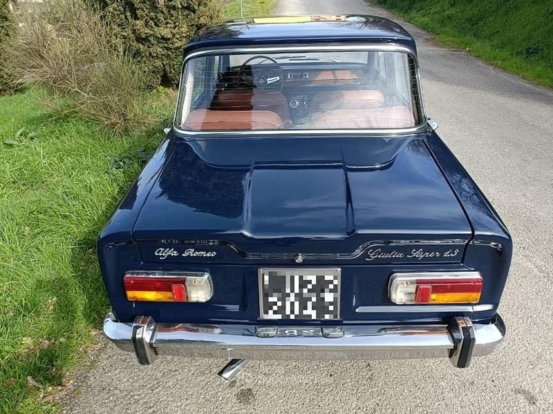 Usata Alfa Romeo Giulia Super 88 CV (64 kW) 1973 Blu Berlina