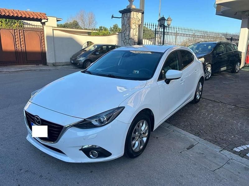Usata Mazda 3 Exceed 105 CV (77 kW) 2016 Bianco Berlina