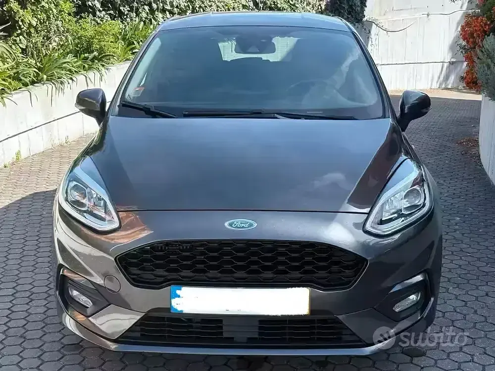 Usata Ford Fiesta ST-Line 100 CV (73 kW) 2019 Grigio Utilitaria